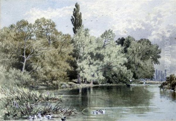 The Thames At Pangbourne - view 1