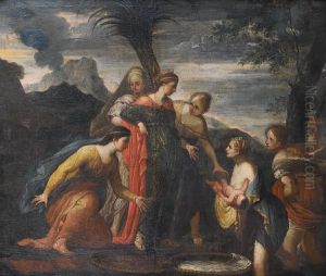 The Finding Of Moses by Giovanni Coli