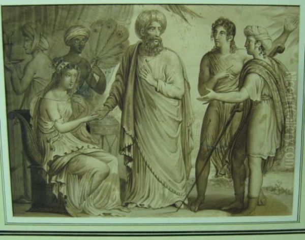 Scene De Fiancailles Biblique - view 1