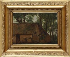 La Chaumiere by Gustave Colin