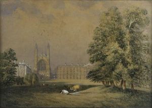 Clare College E Kings College by Victoria S. Colkett