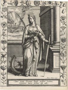 Martyrologium Sanctorum Virginum by Adriaen Collaert