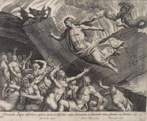 Penetrabo Omnes Inferiores Partes Terra by Adriaen Collaert