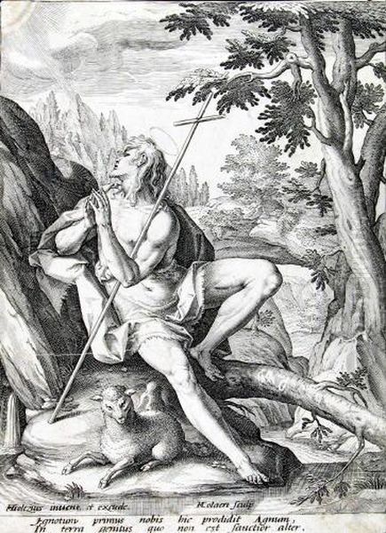 Johannes Der Taufer In Der Einode - view 1