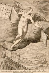 Fama Ingens Monstrum by Hans Ii Collaert