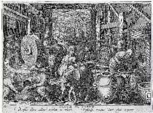 Oleum Olivarum (fabrication De L'huile D'olive). Planche De Nova Reperta. Grave D'apres Stradan. Hollstein 129-148.