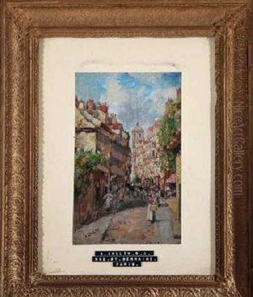 Rue St. Germaine, Paris - view 1