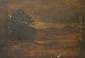"threatening Weather Near Capel Curig" by Arthur Bevan Collier