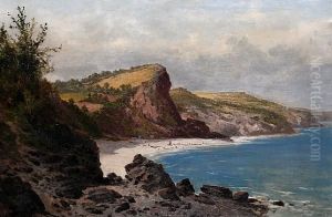 Babbacombe Bay, Devon by Arthur Bevan Collier