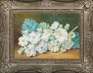 Mallow On A Ledge by Thomas F. Collier