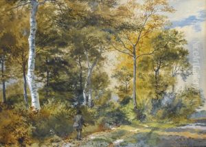 A Sportsman At The Edge Of A Wood