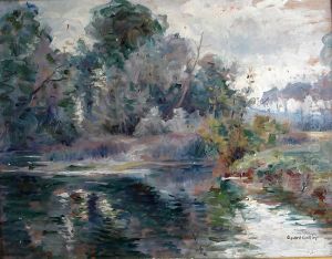 Bord De Riviere by Andre Collin