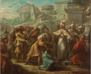 La Predication De Saint Paul by Hyacinthe Collin de Vermont