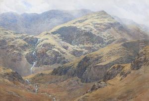 Raven Tor And Grey Crag, Coniston by William Gersham Collingwood