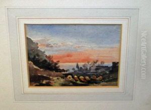 The Bridge At Sorrento by William Wiehe Collins