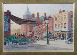 'the Kings Road, Chelsea' by William Wiehe Collins