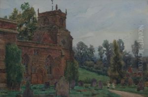 A Country Church by William Wiehe Collins