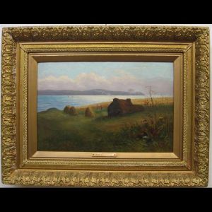 The Crofter""""s Home (in The Hayfield)