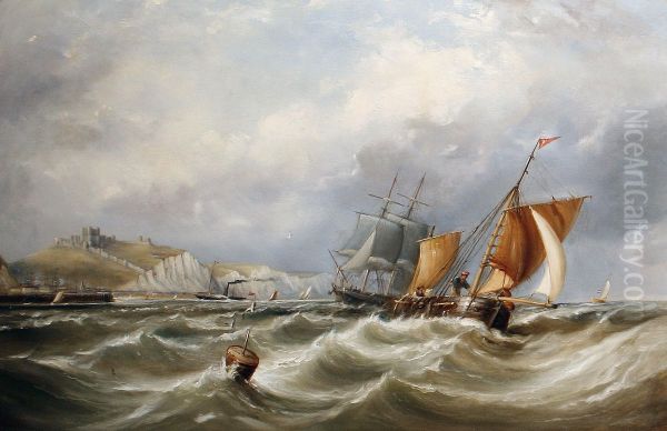 Shipping Off A Coast - view 1