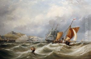 Shipping Off A Coast