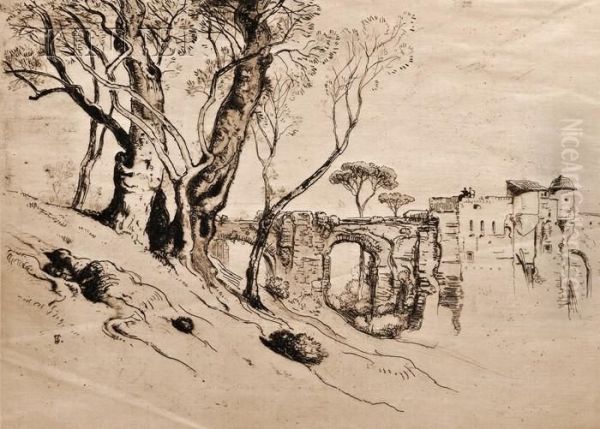 The Olive Trees Of The Riviera - view 1