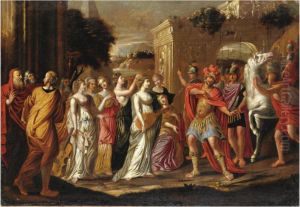 La Figlia Di Jefte by Nicolas Colombel