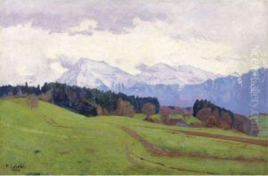 Niesen Von Kirchdorf Aus by Plinio Colombi