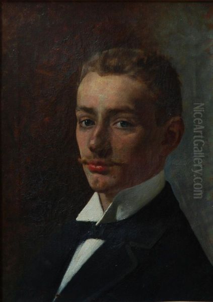 Ritratto Di Giovane Uomo Con Baffi - view 1