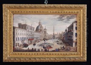 Roma, Piazza Navona Allagata