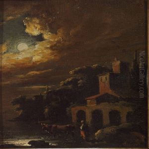 A Moonlit Riverlandscape A Moonlit Riverlandscape