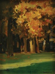 Gold And Green by Alexander Colquhoun