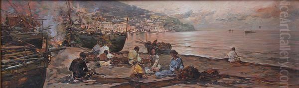 Enfants Sur La Plage - view 1