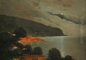 Vue De La Baie De Villefranche by A. Colucci