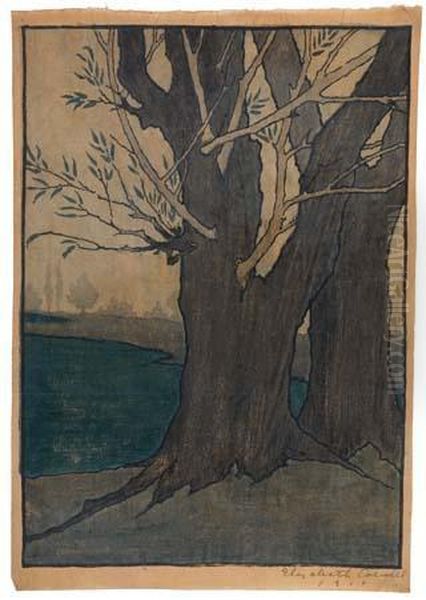 Landscape With Elms - view 1