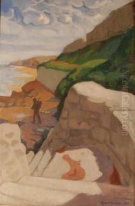Promeneur En Bord De Mer Promeneur En Bord De Mer