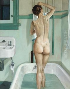 Portrait Of A Girl by Tom Tyrone Comfort