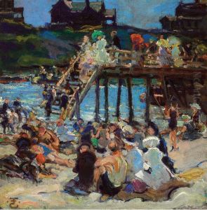 Good Harbor Beach, Gloucester, Massachusetts by Eben Farrington Comins
