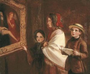 A Study In The National Gallery by Charles Compton