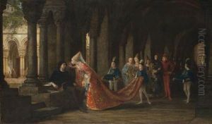 The Kiss by Pierre Charles Comte