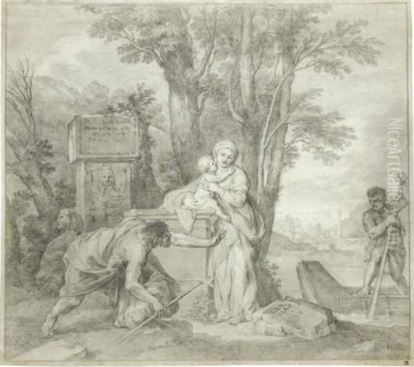The Rest On The Flight Into Egypt - view 1