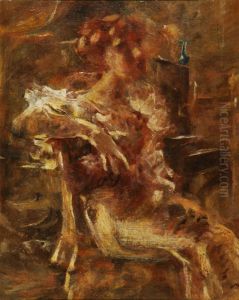 Donna Seduta by Luigi Conconi