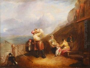 Fisher Family On Theshore by Condy, Nicholas Matthews