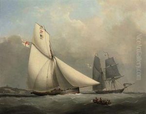 The Cutter Iris Off Plymouth