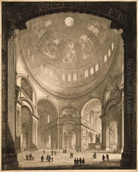 Interior Of St Paul""s Cathedral - view 1
