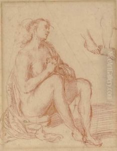 A Seated Magdalen by Jacopo Confortini