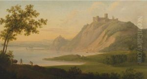 Rustics In An Extensive Landscape by Carl Conjola
