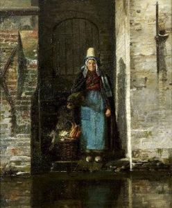 Waiting For The Market Boat, Bruges