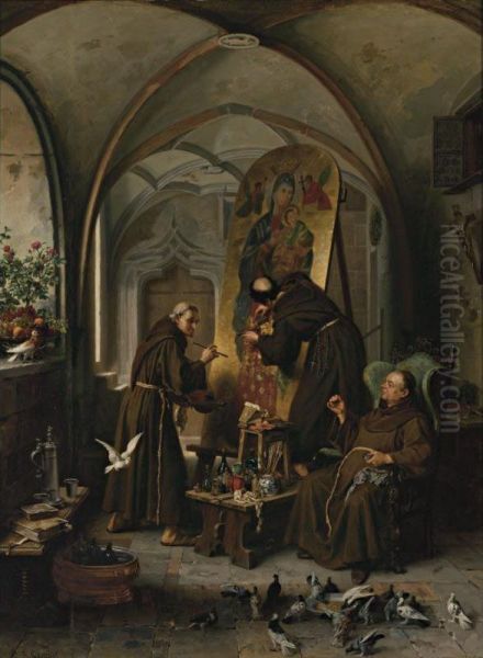 The Painting Friars - view 1