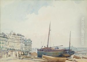Brighton Pierfrom The West Brighton Pier From The East A Pair by R. Andreae Conrad