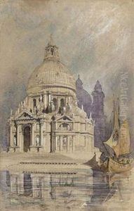 Santa Maria Maggiore, Venice, At Dusk by Alfred Charles Conrade